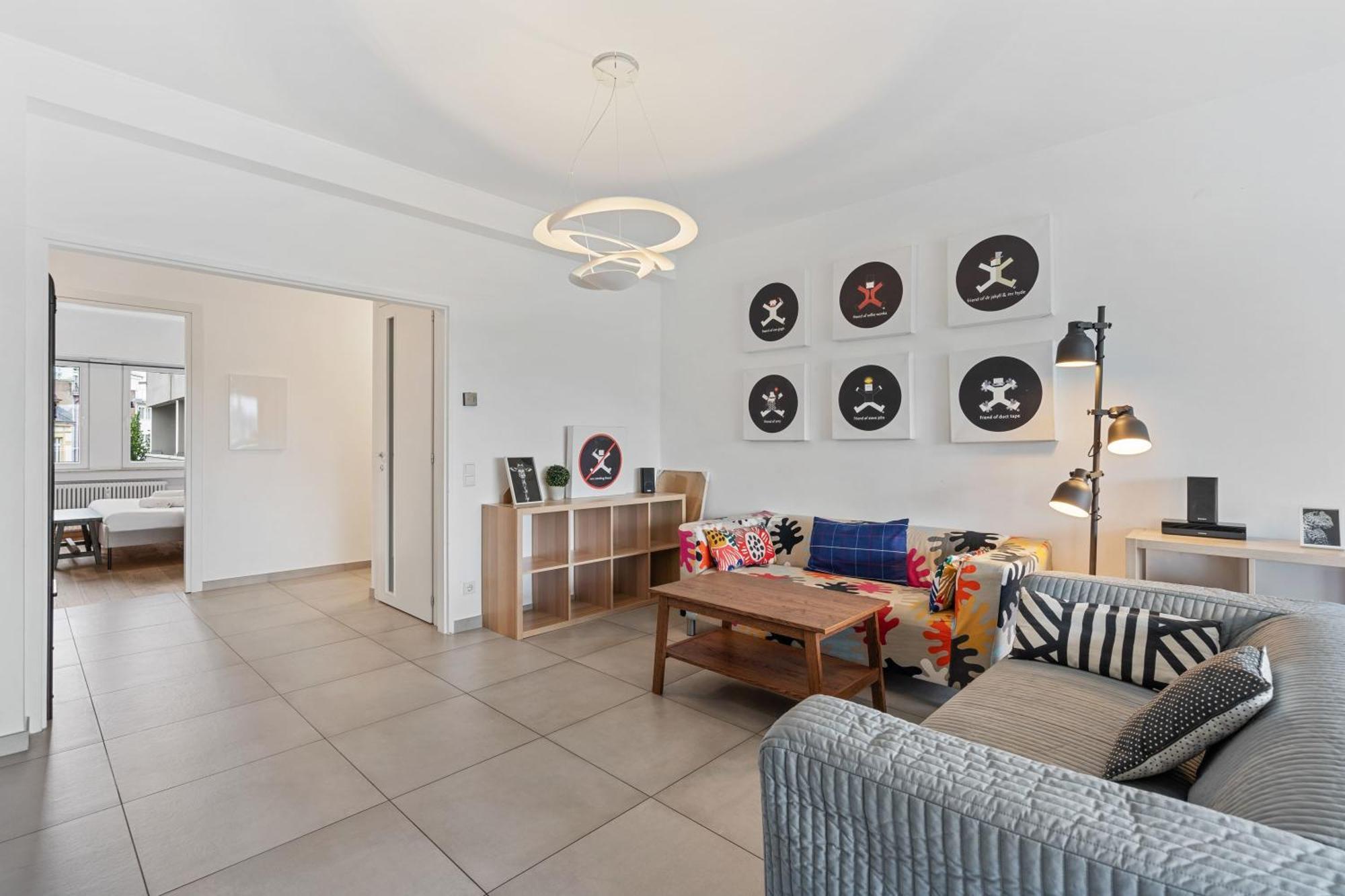Central Lux 2Br Apt With City Views & Balcony لوكسمبورغ المظهر الخارجي الصورة